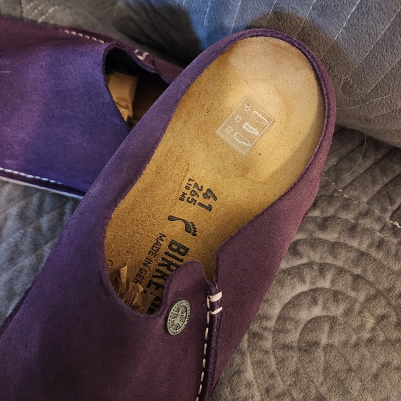 Birkenstock Zermatt Clog In Deep Berry - Picture 5 of 7